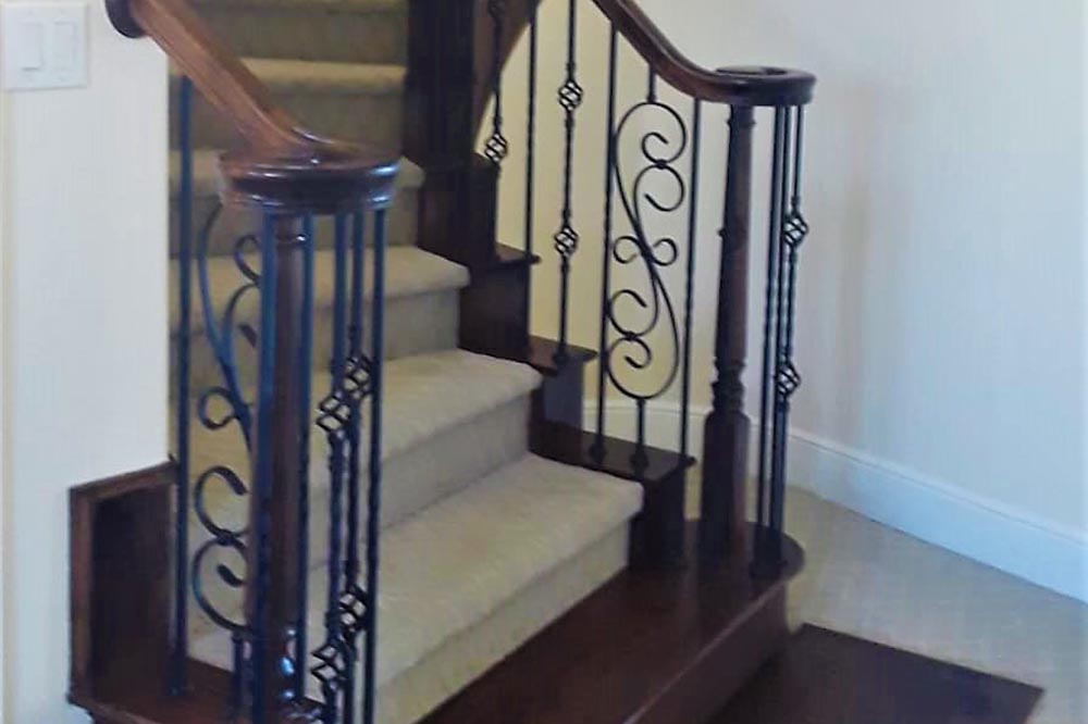 Wooden Balusters to Metal Conversion
